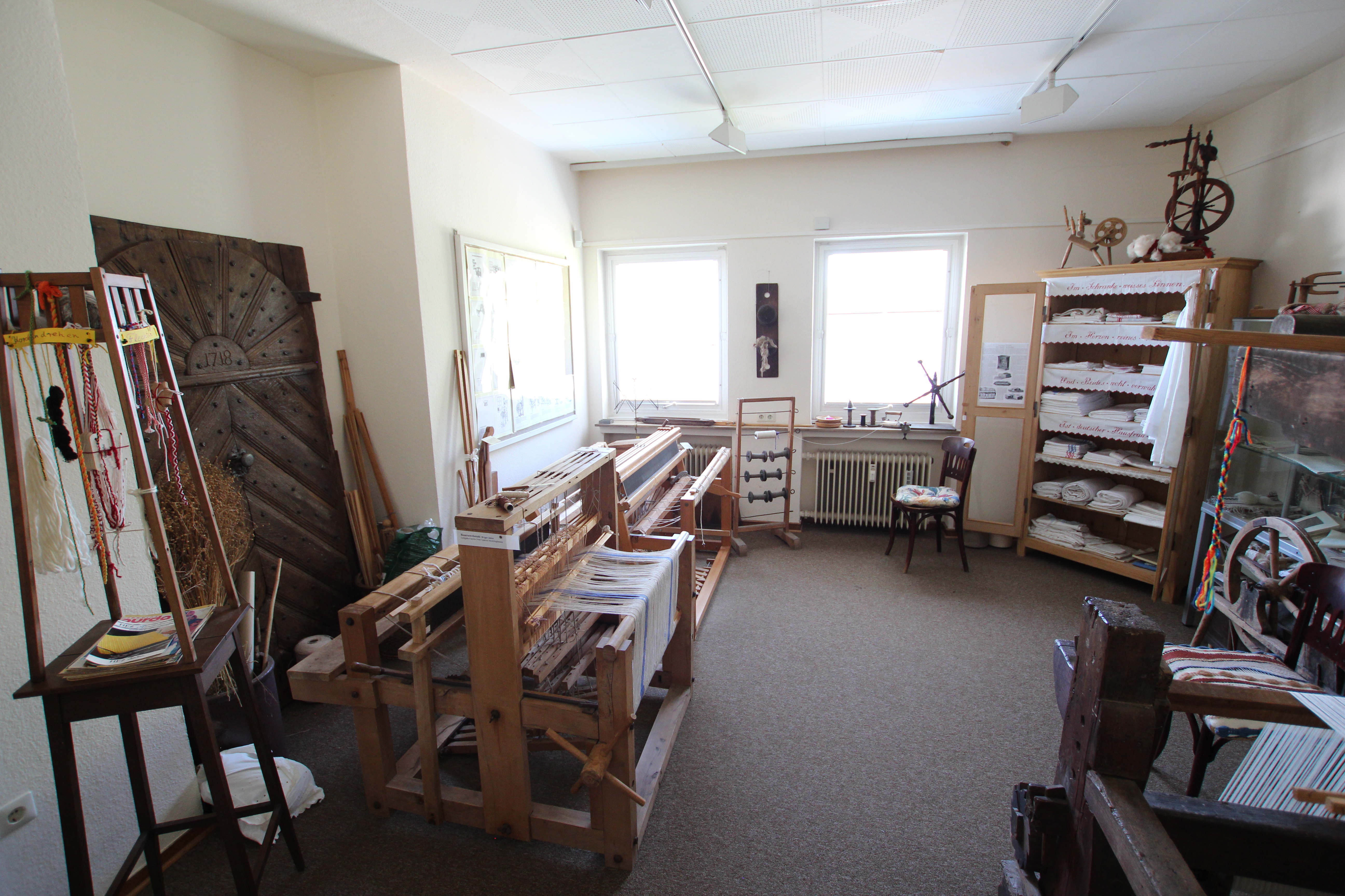 Die Wollwerkstatt wird wieder Teil des museumspädagogischen Programms sein.
